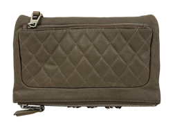 Crossbody, Piel, Gris, 3*